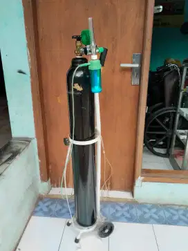 Dijual tabung oksigen ukuran 2 M kubik full set harga murah