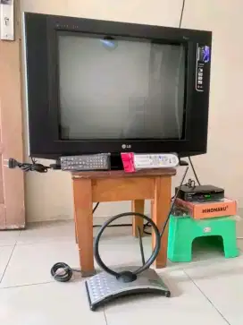 TV 21 INCH LG SLIM FLAT FULLSET NORMAL