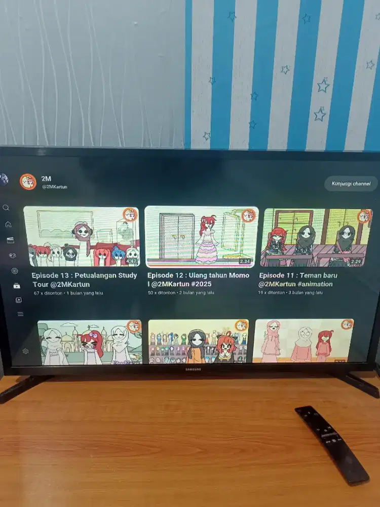 Samsung Smart LED TV 32 inci UA32T4500 Digital HDMI USB Movie & bixby