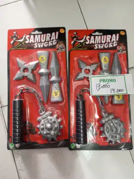 PROMO Mainan Anak Ninja Set
