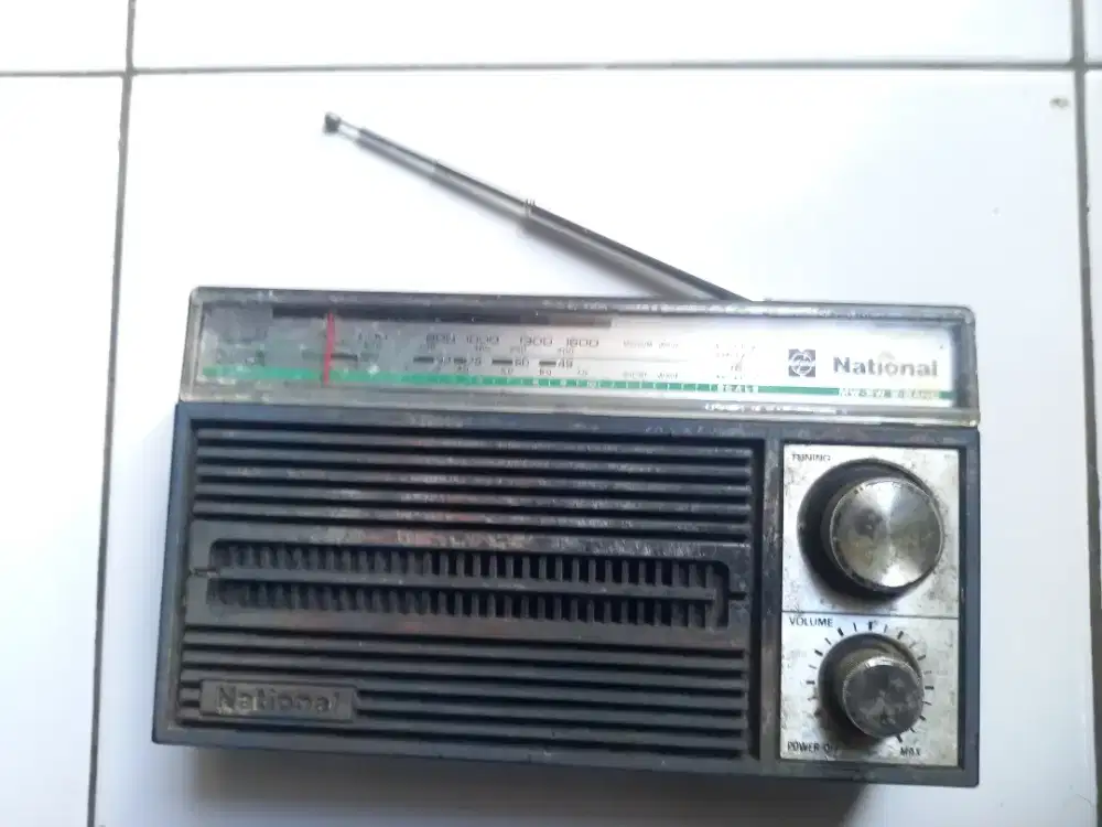 Radio Panasonic Jadul Antik,buat display only.