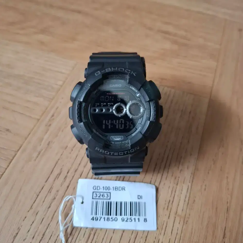 Jam GSHOCK G-SHOCK GD-100-1BD
