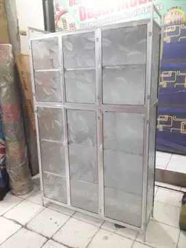 DIJUAL RAK PIRING FULLBOX RAK PIRING FULLBOX 3 PINTU SUPER