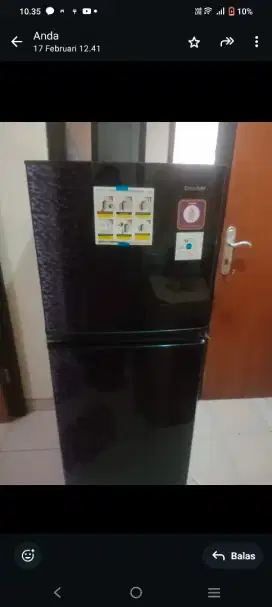 Kulkas Sharp 2 pintu