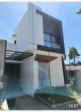 Dijual villa full perabotan lengkap dengan kolam renang pribadi