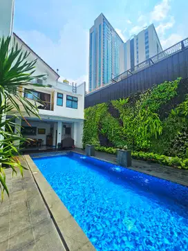 Rumah Dijual Kemang Selatan. Furnished, Bangunan Baru - NEGO sd DEAL