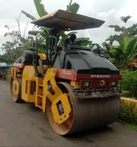 DIJUAL PAVER SET ASPHALT FINISHER, PNEUMATIC TIRE ROLLER, TANDEM ROLLE