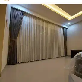Pasang Tirai Gorden Jendela Gordyn Mewah Hordeng Terbaru Murah
