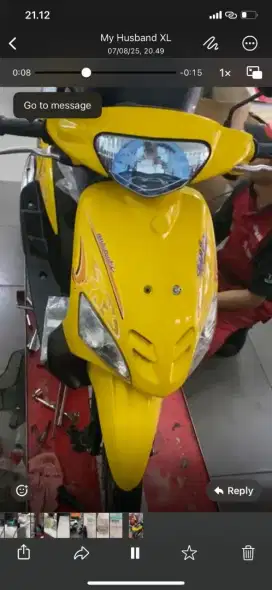 Mio sporty 2006 Kuning istimewa