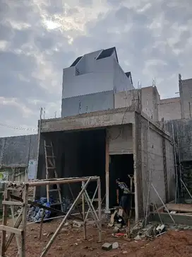 Rumah cash kpr cijantung  2kt 1km 2 lantai dp fleksibel jakarta