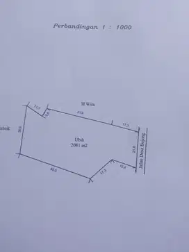 Di Jual Tanah Industri di Bojong Cikupa Tangerang Banten