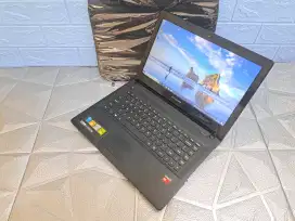 BU bngt laptop lenovo G40 AMD A6 RAM 4 gb slim siap pakai