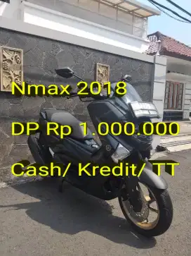 Nmax 2018. Pajak ON. Standar. Mulus. Original. Ban OK. Cash/Kredit/TT