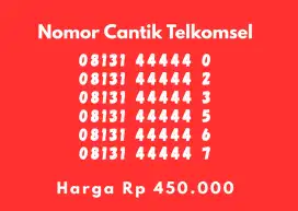 Nomor cantik telkomsel