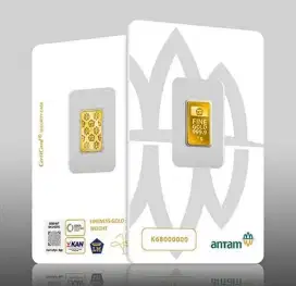 Logam Mulia Antam Original Certieye 5 gram