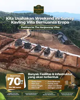 Jual murah tanah kavling bergaya Eropa SHM dari bogor timur
