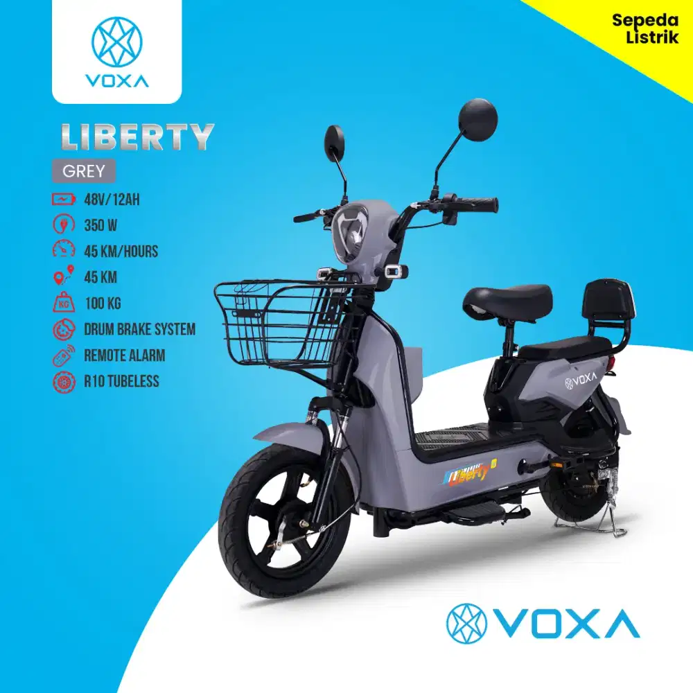 SEPEDA LISTRIK VOXA Liberty | Bisa kredit