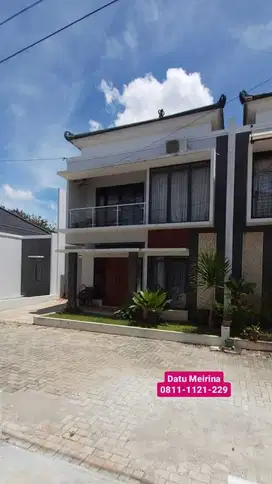 Rumah Pinggir Jalan Raya 5 Menit ke Tol Cimanggis Tanpa DP Free Biaya