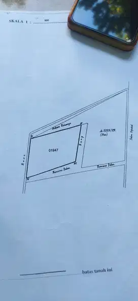 Tanah 425m Dekat UNILA