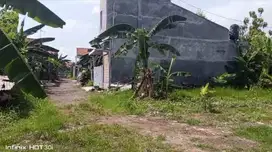 Tanah Sukoharjo 100m² muka 6m jalan 4m, 50m  jalan Raya, kartasura