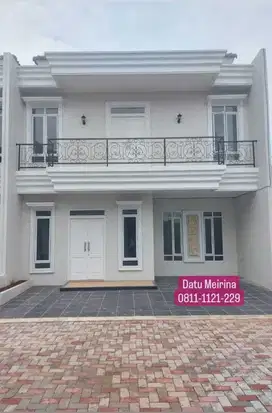 Rumah 2 Lantai Siap Huni DP 0 Free Biaya 5 Menit ke Grand Depok City