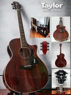 Gitar akustik elektrik taylor