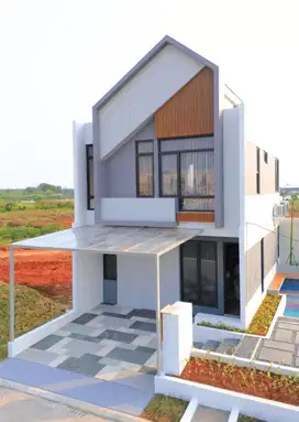Rumah 2LT 6x11 luas 66m Type 3KT Nismara Kota Harapan Indah