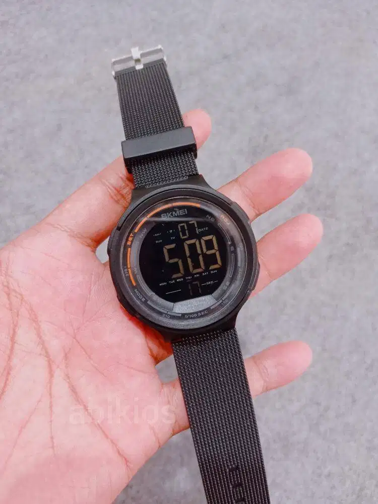 hobi jam keren ab1841 black digital