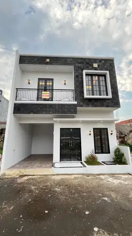 RUMAH CLUSTER 2 LANTAI HARGA 950 JUTAAN DEKAT STASIUN LENTENG AGUNG