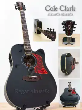 Gitar akustik elektrik cole clark