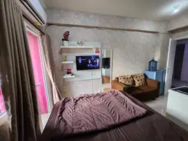Apartemen harian tipe 2br dan studio fasilitas lengkap + wifi