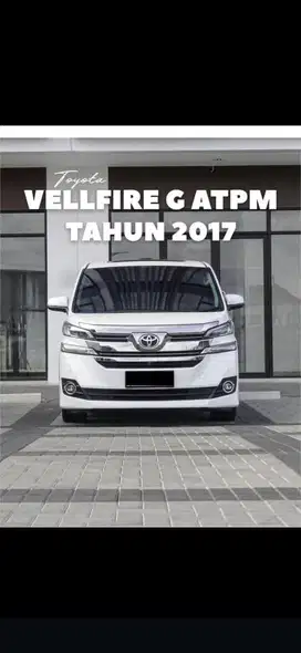 Vellfire G atpm 2.5 G atpm 2017