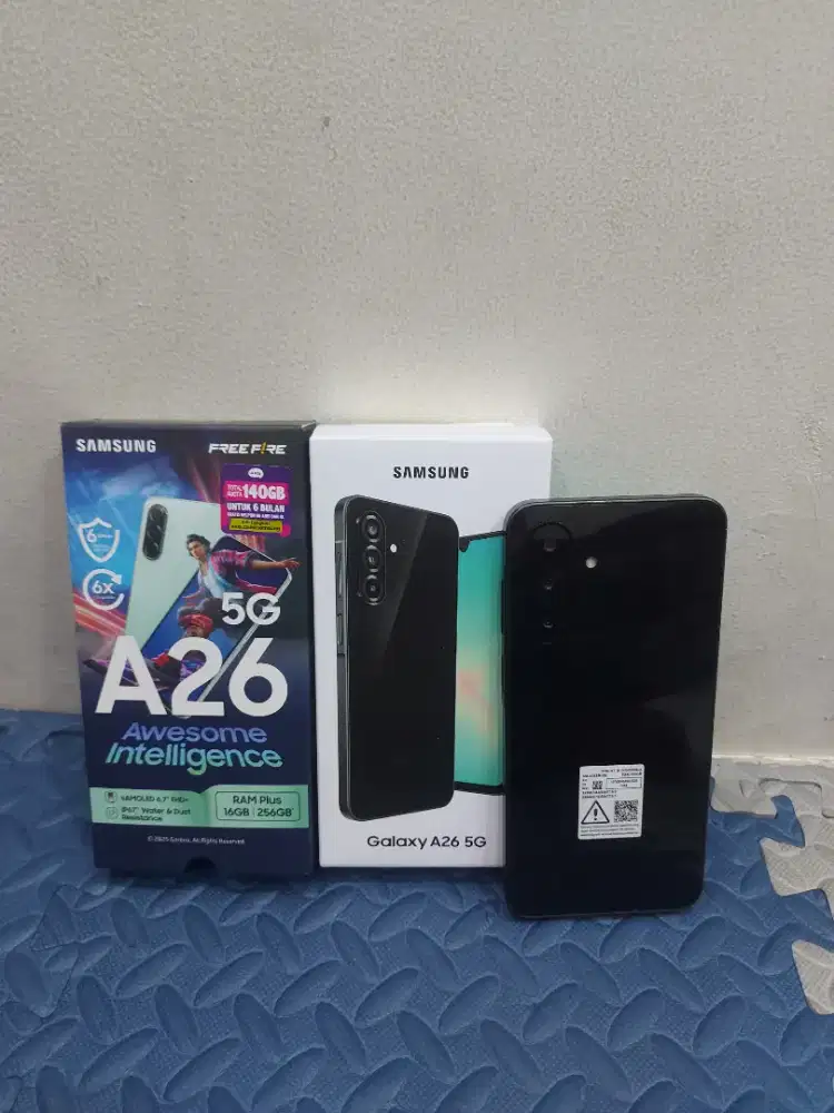 Samsung A26 5G Ram8/256GB Resmi SEIN 2bln Pake Garansi JUNI 2026.