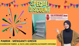 Rak minimarket Gondola