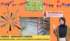 Rak minimarket Gondola