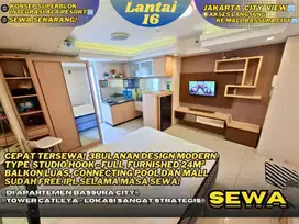 Sewa Cepat! Studio Furnished DiatasMall Fasilitas Lengkap Bassura City