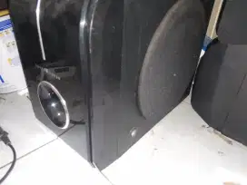 Polytron Aktif Subwoofer 6 in, Home Theater 5.1, full ori, box utuh