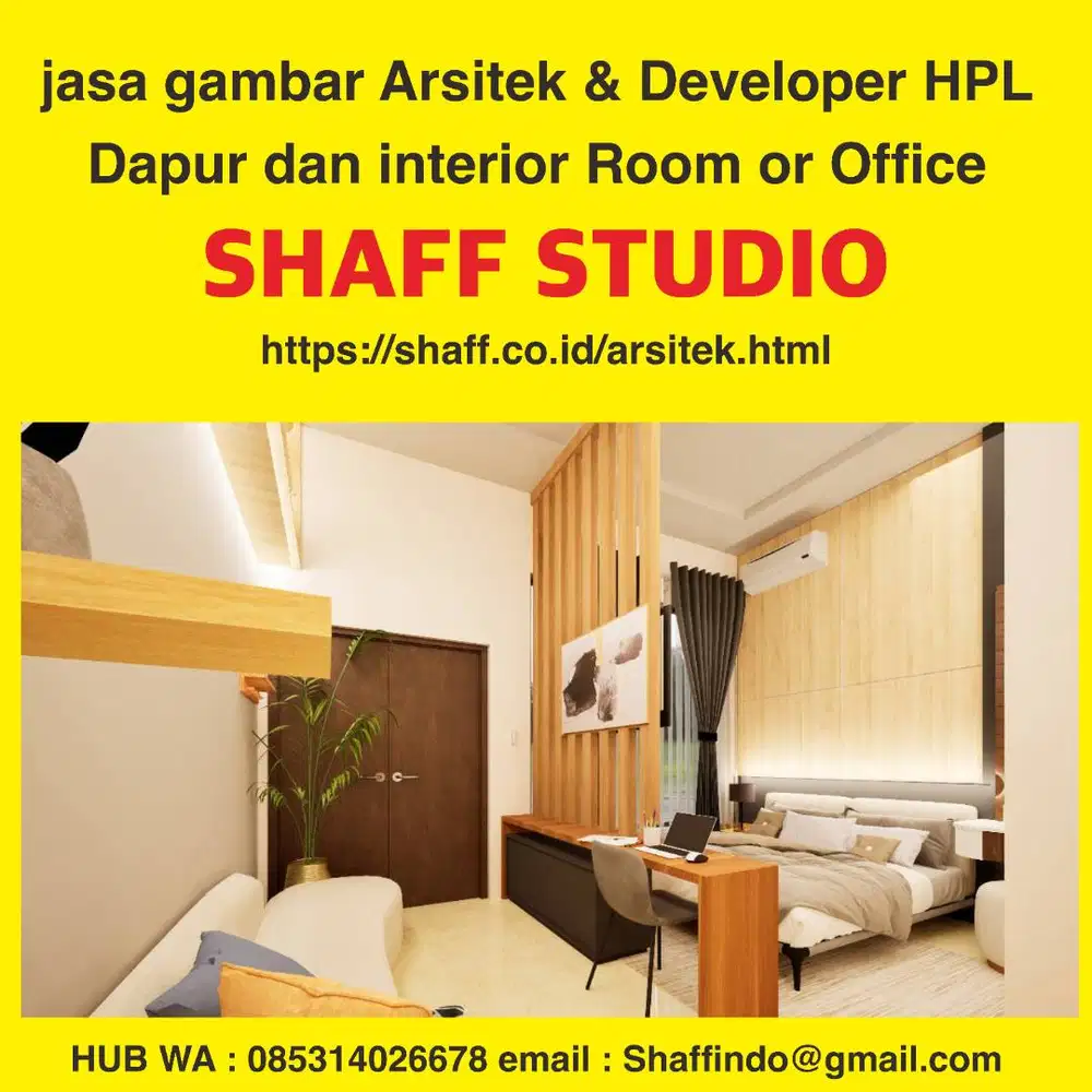 Desain Dapur dan Development Interior pake HPL