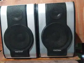 olytron speaker 6 in, 3 way, 3500 watts pmpo, full ori, like new
