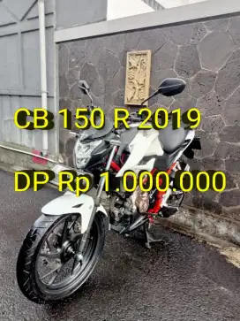 CB 150R 2019. Pajak ON. KM Low. Standar. Mulus. Ban OK. Cash/Kredit/TT