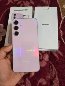 samsung a55 ram 12/256gb garansi 06-10-2025 resmi sein fulset original