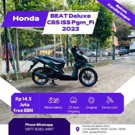 Honda Beat Deluxe CBS ISS Esp Fi   Free Balik nama Tahun 2023