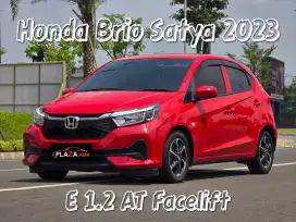 Honda Brio Satya 2023 E 1.2 Automatic FACELIFT (TDP 18 juta)