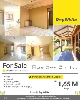 Dijual rumah luas di Komplek Alvita Ciputat. Hotsale