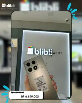 Xiaomi 14T Free Indosat 50GB Bisa Cicilan 0% Tanpa DP
