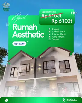 Rumah Aesthetic, Hidup Lebih Asik!