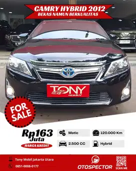 Toyota Camry 2.5 Hybrid 2012 Hitam