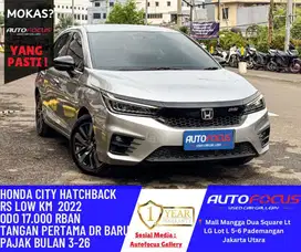 Honda City 1.5 RS AT HB Hatchback 2022 Abu Silver Metalik Low km 17rb