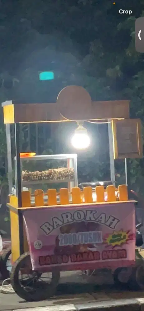 Gerobak untuk usaha/dagang