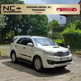 [ Garansi Mesin, Matic s/d 2 Th ] FORTUNER 2.5 G VNT TRD SOLAR 2012